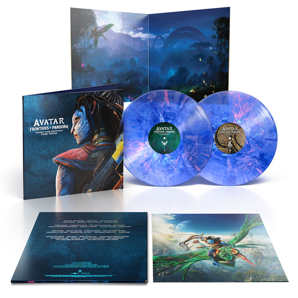Avatar: Frontiers Of Pandora (Original Game Soundtrack) - 'Transparent Blue & Pink Vinyl' - Pinar Toprak