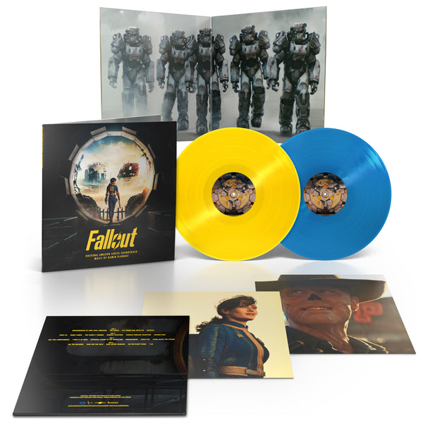 Fallout (Original Amazon Series Soundtrack) - 2 x LP 'Opaque Canary Yellow and Opaque Sky Blue' - Ramin Djawadi