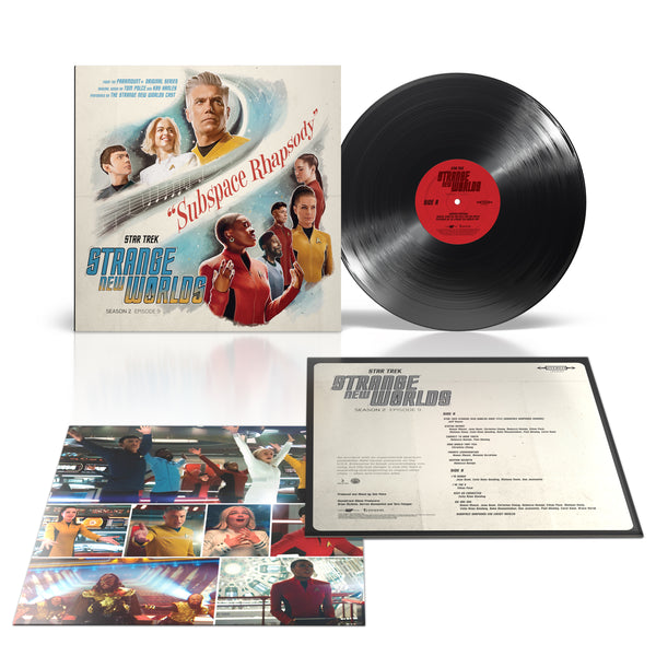Star Trek Strange New Worlds "Subspace Rhapsody" - 'Black Vinyl' Various Artists
