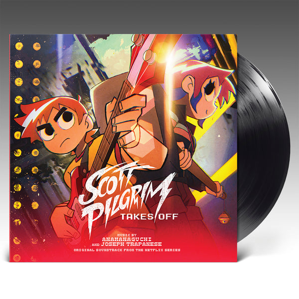 Scott Pilgrim Takes Off (Original Soundtrack From The Netflix Series) - 2 x LP 'Black Vinyl & White Vinyl' - Anamanaguchi and Joseph Trapanese