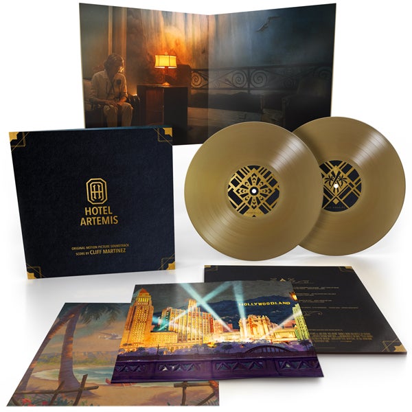 Hotel Artemis (Original Motion Picture Soundtrack) ‘Gold Vinyl’ - Cliff Martinez