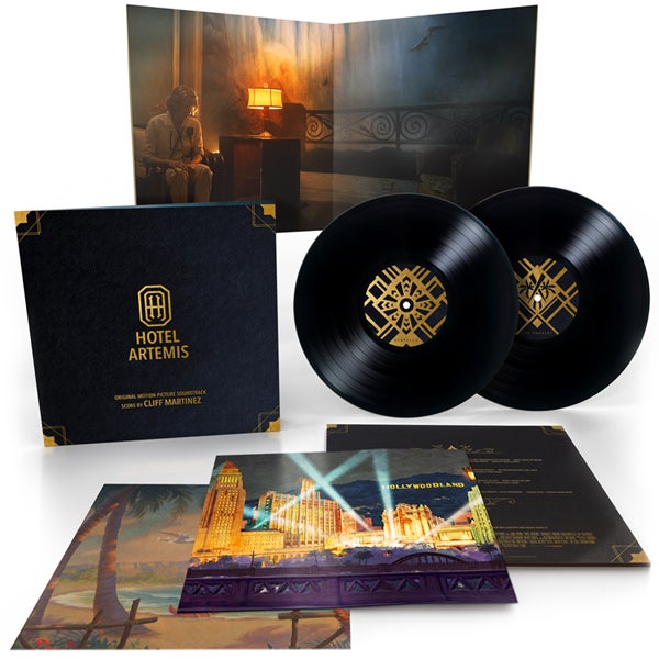 Hotel Artemis (Original Motion Picture Soundtrack) ‘Black Vinyl’ - Cliff Martinez