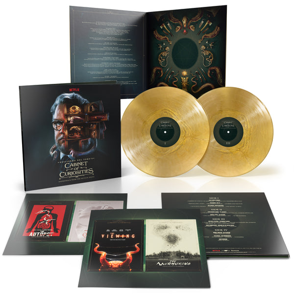 Guillermo Del Toro's Cabinet Of Curiosities (Soundtrack From The Netflix Series) - 2 x LP 'Metallic Gold Vinyl'