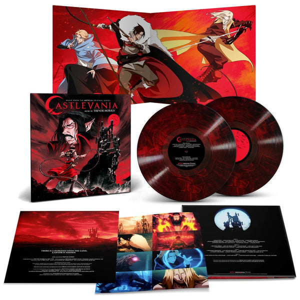 Castlevania (Music From The Netflix Series) 'Red Marble' Vinyl - Trevor Morris