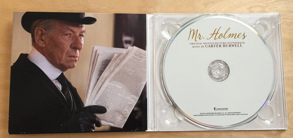 Mr. Holmes (Original Motion Picture Soundtrack) CD - Carter Burwell