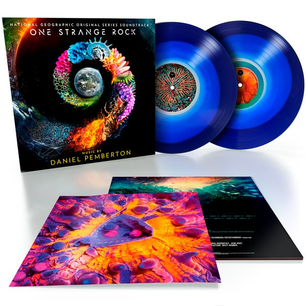 One Strange Rock - 'Planetary Two Tone Blue w/ White Vinyl - Daniel Pemberton