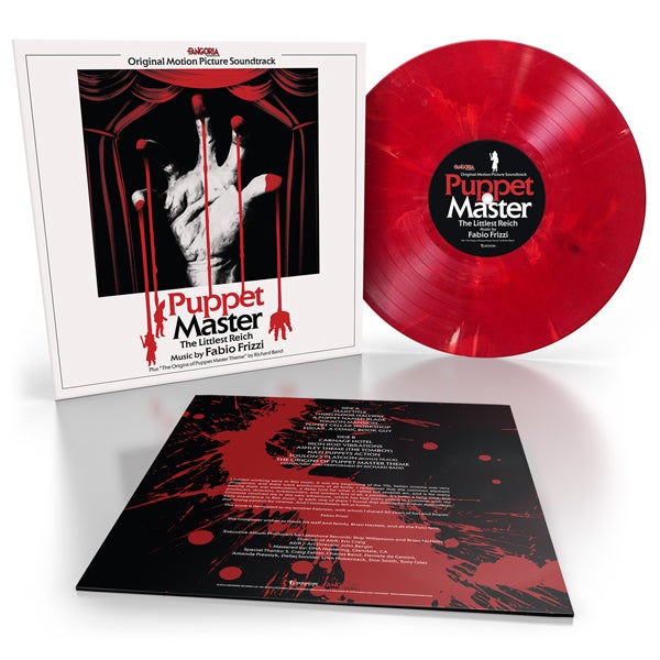 Puppet Master - The Littlest Reich 'Toulon's Bloody Revenge' Vinyl - Fabio Frizzi