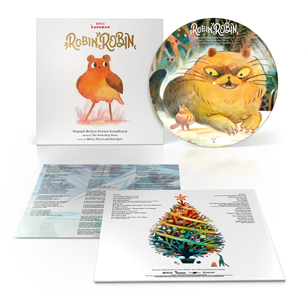Robin Robin Original Motion Picture Soundtrack - 'Picture Disc' Vinyl - The Bookshop Band