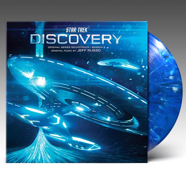 Star Trek Discovery (Original Series Soundtrack Season 3) - 'Blue/White Marble Vinyl' - Jeff Russo