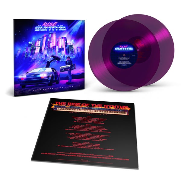 The Rise Of The Synths (Collectors Edition) 'Trans Purple' Vinyl - VA