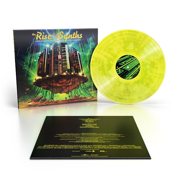 The Rise Of The Synths (Original Motion Picture Score) - 'Yellow And Green Marble' Vinyl - Ogre
