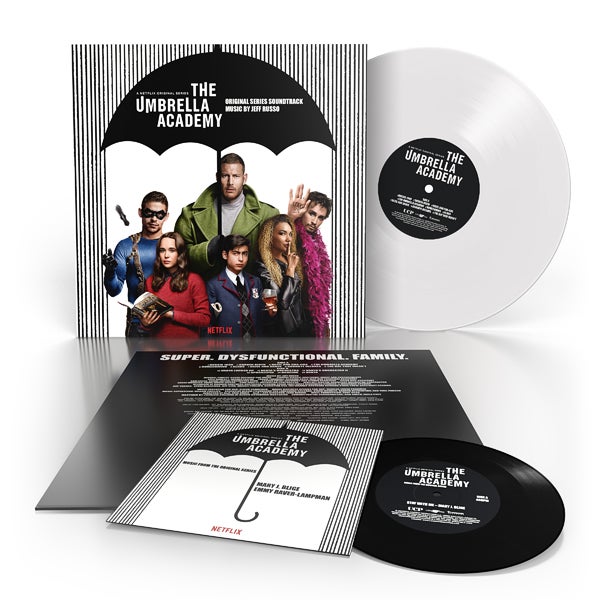 The Umbrella Academy (Original Series Soundtrack) Deluxe Edition 'Vanya White Vinyl' + Bonus 7"