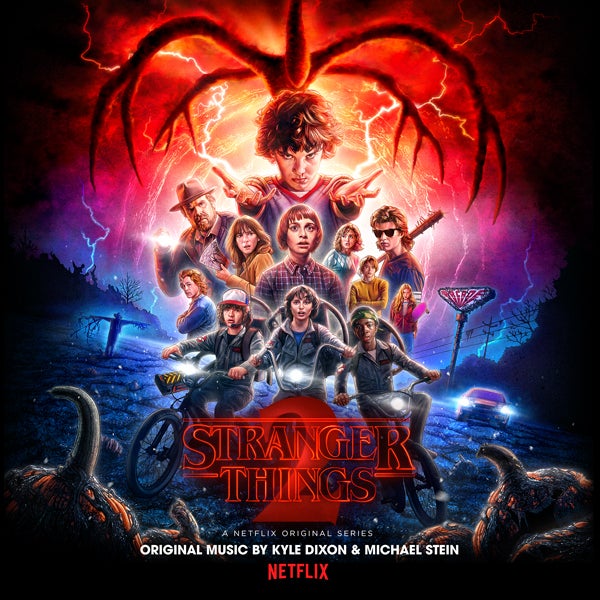 Stranger Things 2  'Telekinetic Red Swirl' Vinyl - Kyle Dixon & Michael Stein