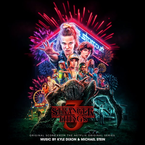 Stranger Things Season Three 'Fireworks Splatter' Vinyl - Kyle Dixon & Michael Stein