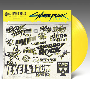 Cyberpunk 2077 Night City Radio Volume 2 - 'Opaque Yellow Vinyl' - Various Artists