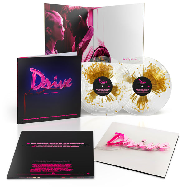 Drive 5 (Original Motion Picture Soundtrack) 15th Anniversary - Cliff Martinez 'Driver's Jacket Gold Splatter/Clear Vinyl’