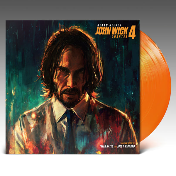 John Wick Chapter 4 - 'Transparent Orange Vinyl' - Tyler Bates & Joel J. Richard