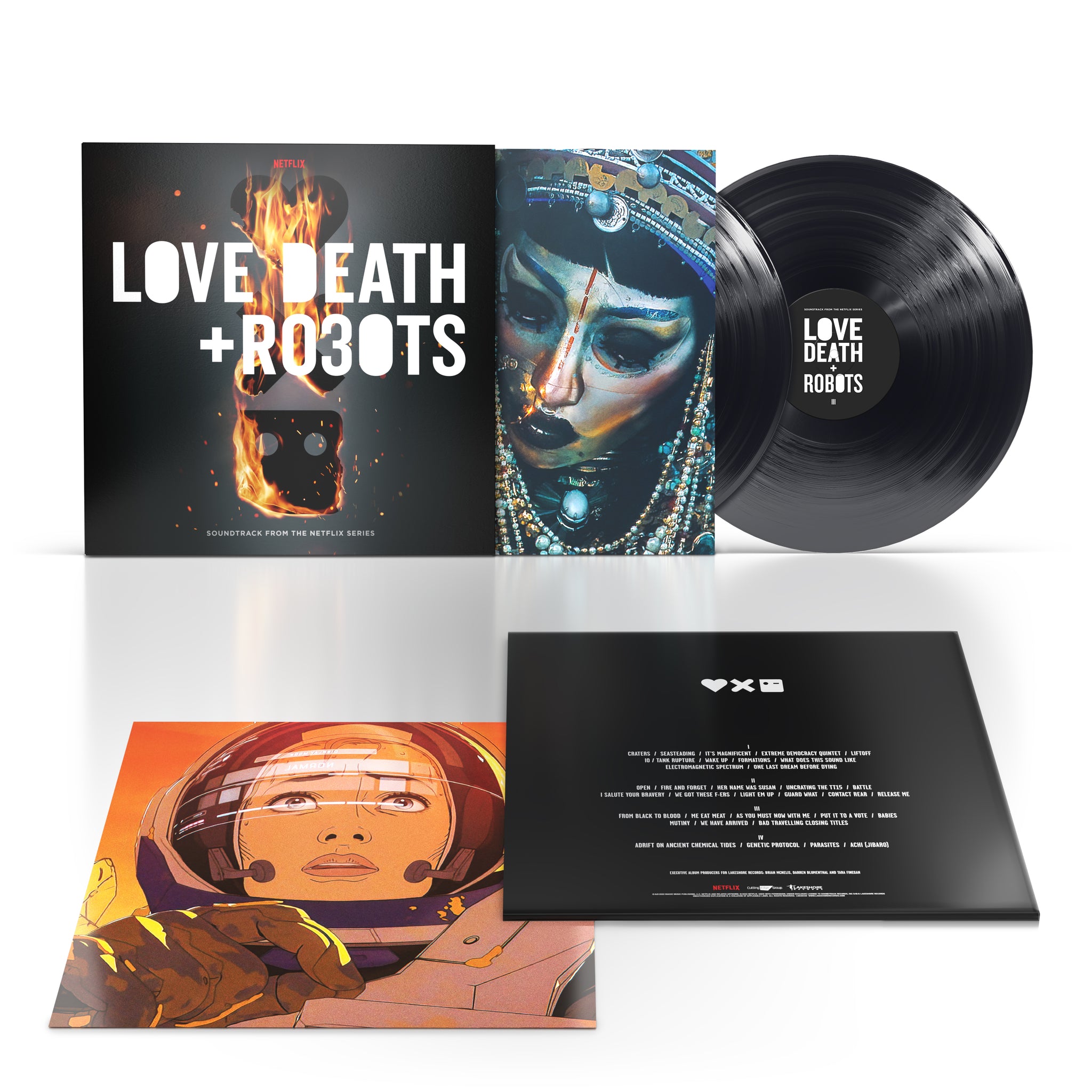 LOVE DEATH RO30TS (Soundtrack From The Netflix Series) x LP 'Black  Vinyl'