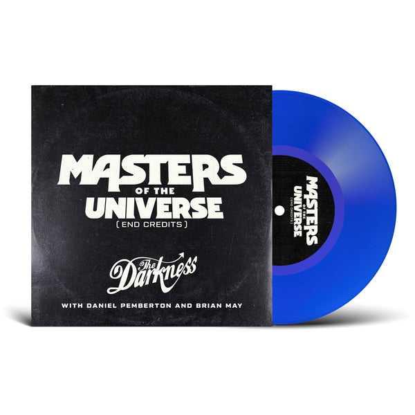 Masters Of The Universe (End Credits)/Eternia - Double A Side 7" - The Darkness W/ Brian May & Daniel Pemberton - Cobalt Vinyl 7”