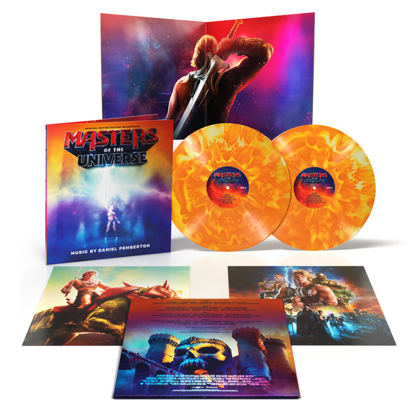 Masters Of The Universe (Original Motion Picture Soundtrack) - 2 x 'Orange Flame Vinyl' - Daniel Pemberton