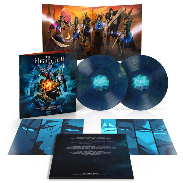 The Mighty Nein (Prime Original Series Soundtrack) '2 x Gold/Cobalt  Colored Vinyl' - Neal Acree