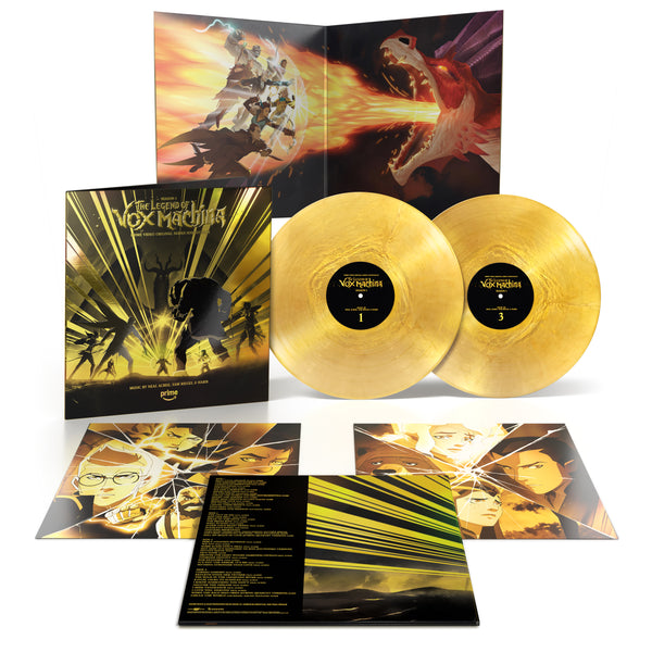 The Legend Of Vox Machina Season 3 (Prime Video Series Soundtrack) '2 x Metallic Gold Colored Vinyl' - Neal Acree, Sam Riegel & Mr. Fantastic