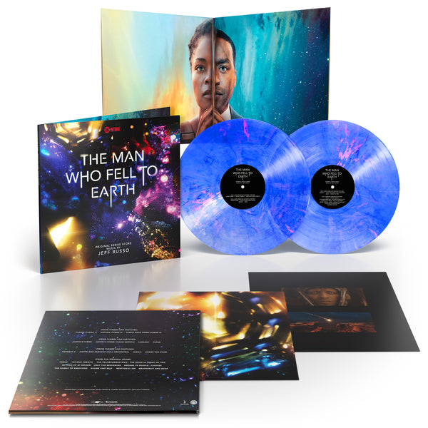 The Man Who Fell To Earth (Original Series Score) - 'Transparent Blue & Pink' Vinyl - Jeff Russo