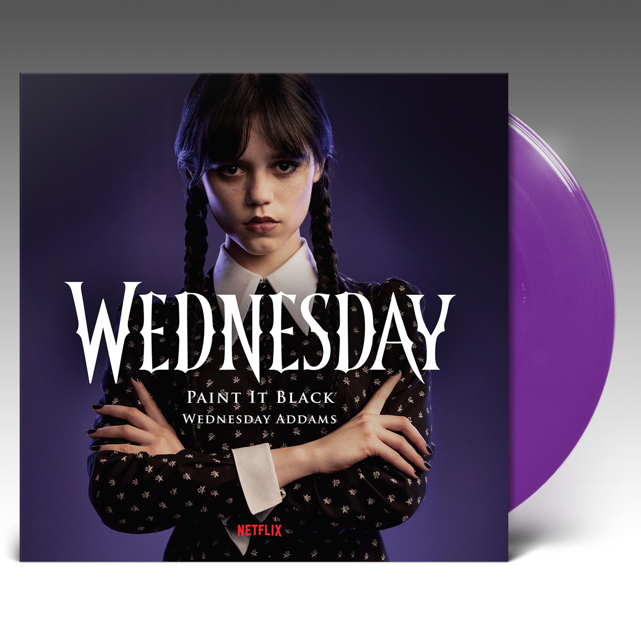 Paint It Black/Wednesday Main Theme 7 - 'Transparent Purple Vinyl' - –  lakeshorerecords