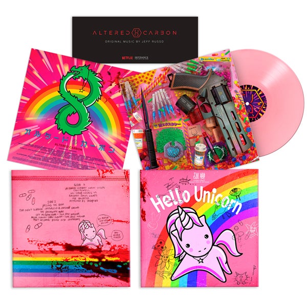 Altered Carbon (Original Music) 'Transparent Pink' Vinyl - Jeff