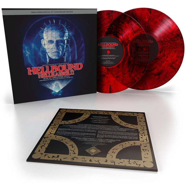 Hellbound: Hellraiser II 30th Anniversary Edition - 'Red/Black Bloodshed' Vinyl - Christopher Young