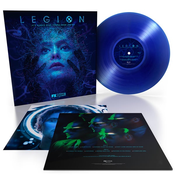 Legion: It's Always Blue - Songs From Legion 'Transparent Blue' Vinyl - Noah Hawley & Jeff Russo