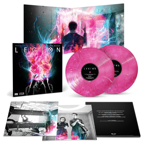 Legion (Original Television Series Soundtrack) 2 x 'Pink Marble' Vinyl - Jeff Russo