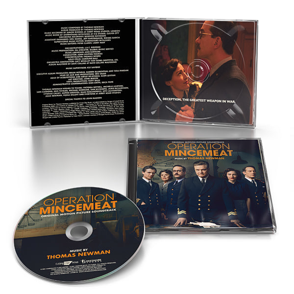 Operation Mincemeat Original Motion Picture Soundtrack CD - Thomas Newman