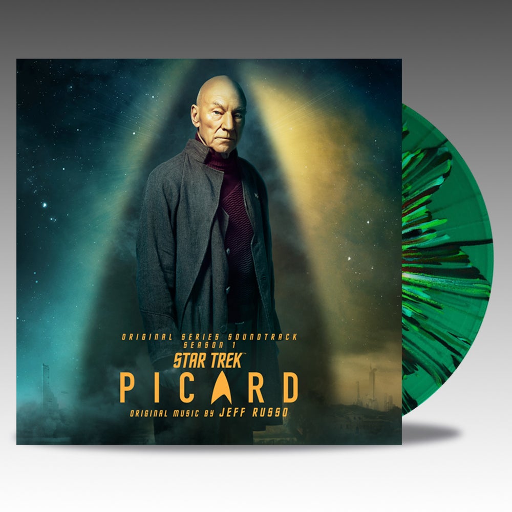 Star Trek Picard  (Original Series Soundtrack) - 'Transparent Green W/ Splatter' Vinyl - Jeff Russo