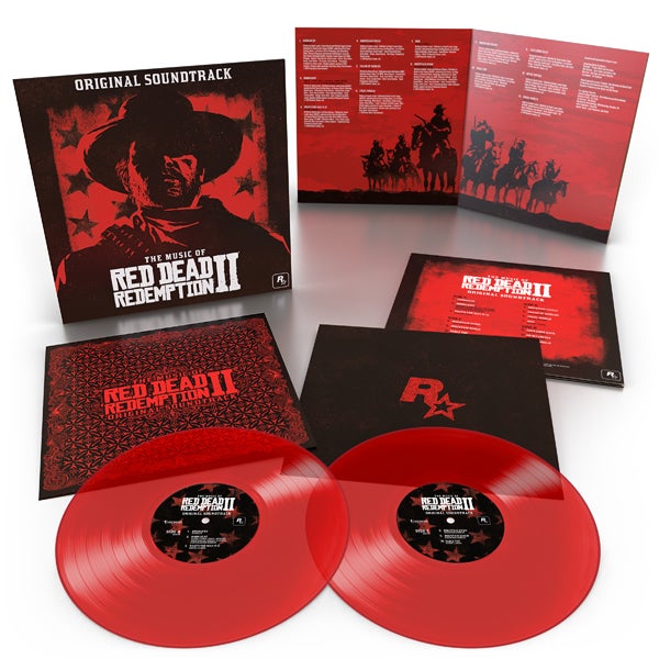 The Music Of Red Dead Redemption 2 Original Soundtrack 'Translucent Red’ Vinyl - Various Artists