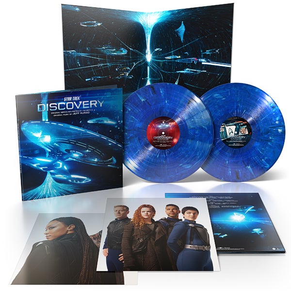 Star Trek Discovery (Original Series Soundtrack Season 3) - 'Blue/White Marble Vinyl' - Jeff Russo