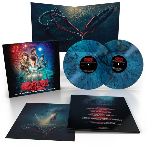 Stranger Things Volume One 'Upside Down Inter-Dimensional Blue' Vinyl - Kyle Dixon & Michael Stein