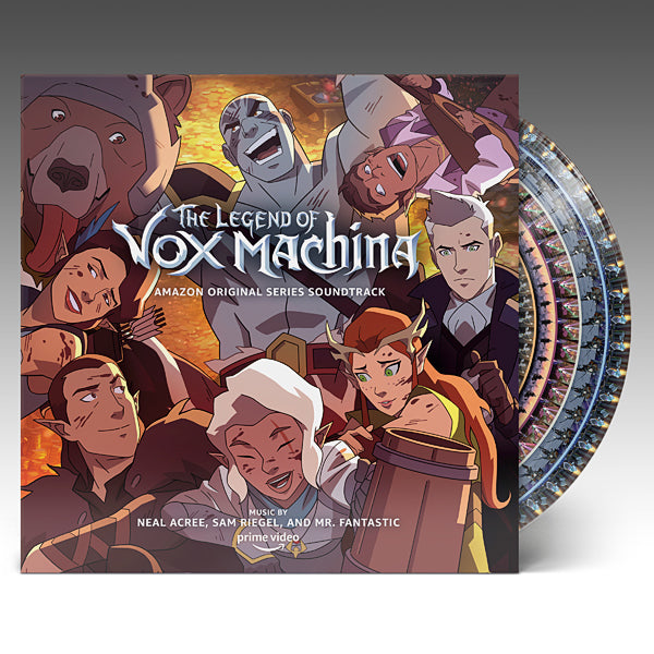 The Legend Of Vox Machina (Amazon Original Series Soundtrack) '2 x Zoetrope Picture Discs' - Neal Acree, Sam Riegel & Mr. Fantastic