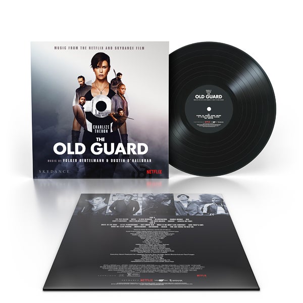 The Old Guard Original Soundtrack -  'Black Vinyl' - Dustin O’Halloran and Volker Bertelmann