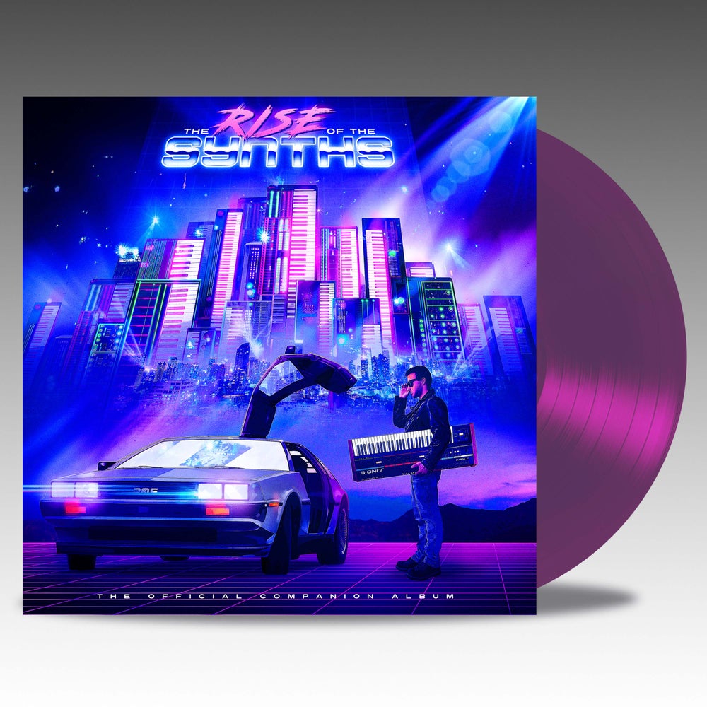 The Rise Of The Synths (Collectors Edition) 'Trans Purple' Vinyl - VA