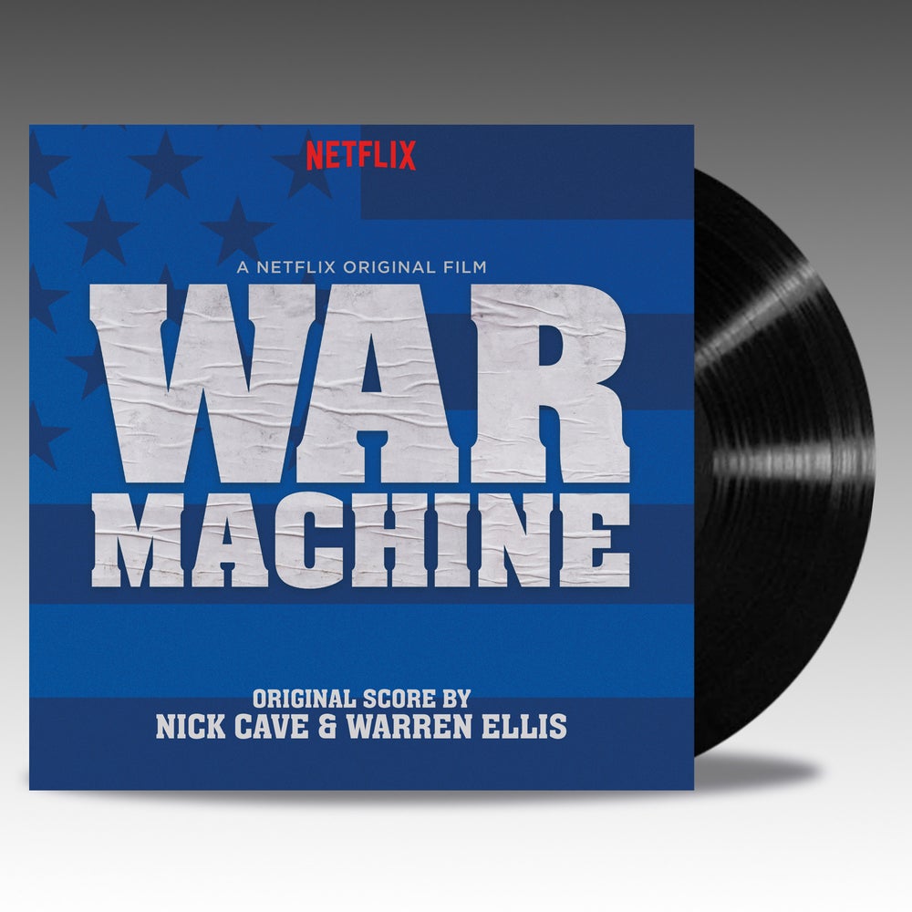 War Machine (Original Score) 2 x LP 'Black Vinyl' - Nick Cave And Warren Ellis