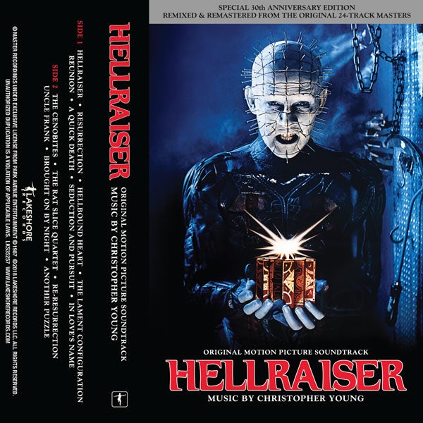 Hellraiser 30th Anniversary Cassette - Christopher Young