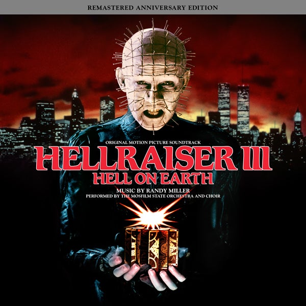 Hellraiser III - Hell On Earth 'Red W/ Black Smoke' Vinyl - Randy Miller