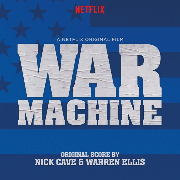 War Machine (Original Score) 2 x LP 'Blue Vinyl' - Nick Cave And Warren Ellis